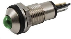 CCLB-2-3047-9908-W, LED Panel Mount Indicators LED PMI Amber 12V Watertight