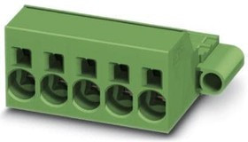 1748655, Pluggable Terminal Blocks 5 Pos 10.16mm Invert Plug 18-4AWG Spring
