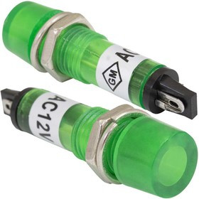 L-804-G 12V, Светодиод в корпусе L-804-G, 12 В, зелёный