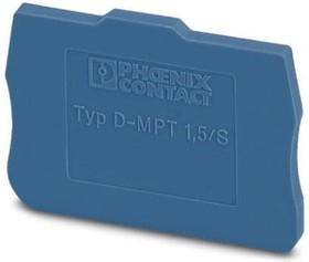 3248121, Terminal Block Tools &amp; Accessories End Cover for MPT 1,5/S BU
