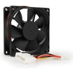 Вентилятор Gembird FANCASE-4 80x80x25, втулка, 4 pin Molex, провод 30 см (020756) Вентилятор Gembird FANCASE-4 80x80x25, втулка, 4 pin Molex, провод 30 см (020756)