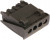 5910, 5900 Series Black DIN Rail Terminal Block, 2.5mm², Screw Termination