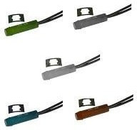 34H-0581, Panel Mount Indicator Lamps Round PMI 3/8in. Neon 250V Wire Red