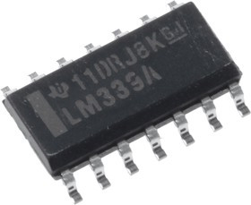 LM339MX/NOPB, LM339MX/NOPB, Quad Comparator, 1.3µs 36 V 13-Pin SOIC-14