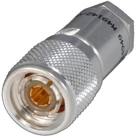 M49142/08-0002, RF Connectors / Coaxial Connectors TRT Cable Strt Plug 3-lug for TRC-50-2