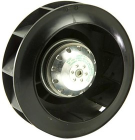 OAB220-11-1, Blowers &amp; Centrifugal Fans Impeller, 220x76mm Round, 115VAC, 555CFM, 115W, 75.2dBA, Ball, Lead, IP54
