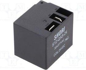 S12-QAS-24, Реле: электромагнитное, SPST-NC, Uобмотки: 24ВDC, Серия: S12, PCB