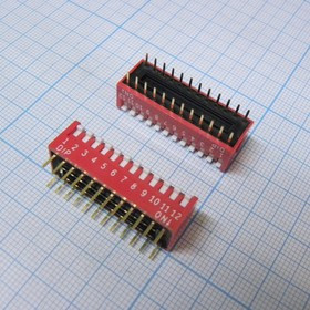 DP-12-V (NDP-12-V), (SWD-12R), движковый переключатель