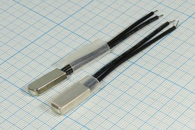 Термостат +90C, ток 5 А, контакты 2L, размер 3,6x7,4x20, металл, KSDI-90