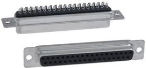 L77DC37SF179, D SUB CONNECTOR, STANDARD, 37 POSITION, RECEPTACLE