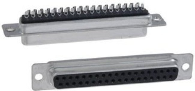 L77DC37SF179, D SUB CONNECTOR, STANDARD, 37 POSITION, RECEPTACLE