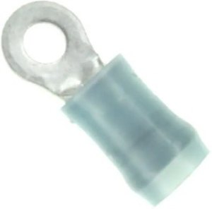 328996, TERMINAL, RING TONGUE, #4, 14AWG, BLUE