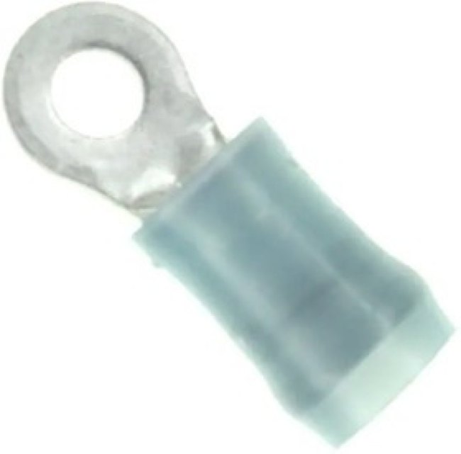 328996, TERMINAL, RING TONGUE, #4, 14AWG, BLUE