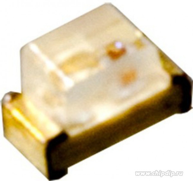 KP-1608SGC, Светодиод smd 1,6х0,8мм/зеленый/568нм/ 3-10мкд/прозрачный/120°