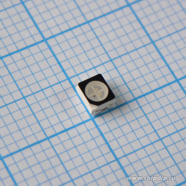 FYLS-3528RGBC, Светодиод smd 3,5х2,8мм/красный/ 625нм/200мкд - зеленый/520нм/800мкд - синий/470нм/250мкд/ прозрачный/120° FYLS-3528RGBC, Светодиод smd 3,5х2,8мм/красный/ 625нм/200мкд - зеленый/520нм/800мкд - синий/470нм/250мкд/ прозрачный/120°
