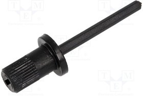 CA9MA39, Ручка, цилиндрическая головка, черный, 12/21мм, Совместим с: CA9M