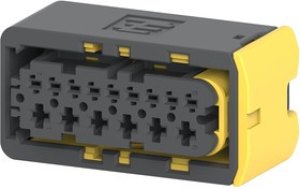 1-1563878-1, Корпус Автомобильного Разъема, Heavy Duty Sealed Connector Series, Гнездо, 15 вывод(-ов)