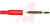 BU-P5170-2, Test Plugs &amp; Test Jacks BANANA PLUG, 14AWG, RED