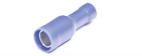 Клемма наконечник на кабель розетка "I", 5мм, обжимная, синий, TBL-2 Клемма наконечник на кабель розетка "I", 5мм, обжимная, синий, TBL-2