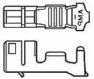 917683-1, Контакт, Signal Double Lock, Гнездо, Обжим, 20 AWG, Контакты с Покрытием из Олова 917683-1, Контакт, Signal Double Lock, Гнездо, Обжим, 20 AWG, Контакты с Покрытием из Олова