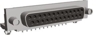 747846-6, Amplimite HD-20 25 Way Right Angle Through Hole D-sub Connector Socket, with 4-40 UNC Female 747846-6, Amplimite HD-20 25 Way Right Angle Through Hole D-sub Connector Socket, with 4-40 UNC Female