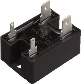 AQJ116V, AQ-J Series Solid State Relay, 0.9 A Load, Plug-In Mount, 264 V rms Load AQJ116V, AQ-J Series Solid State Relay, 0.9 A Load, Plug-In Mount, 264 V rms Load