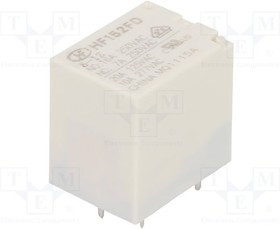 HF152FD/5-1Z, Реле: электромагнитное, SPDT, Uобмотки: 5ВDC, 17A/125ВAC, 17А