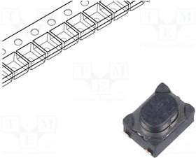 PTS810 SJS 250 SMTR LFS, Switch Tactile N.O. SPST Button J-Bend 0.05A 16VDC 150000Cycles 5.88N SMD T/R PTS810 SJS 250 SMTR LFS, Switch Tactile N.O. SPST Button J-Bend 0.05A 16VDC 150000Cycles 5.88N SMD T/R