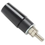 POM-73098-0, Гнездо, "банан" 4мм, 32А, черный, на панель, 45мм, Контакты: латунь POM-73098-0, Гнездо, "банан" 4мм, 32А, черный, на панель, 45мм, Контакты: латунь