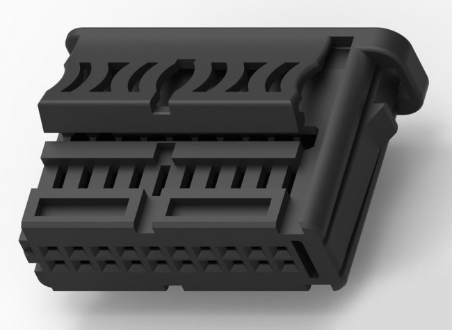 2141404-1, Automotive Connectors 20POS,NANOMQS,REC HSG,CODE A