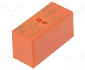 RT334006, Реле: электромагнитное, SPST-NO, Uобмотки: 6ВDC, 16A/250ВAC, THT