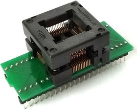 DIP44-TQFP44 12x12 mm [ZIF-Hmilu, Open top], Адаптер для программирования микросхем (=HTQ4408)