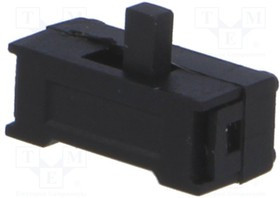 SSJ12R04, Переключатель: движковый, Пол: 2, SPDT, 0,1A/12ВDC, ON-ON