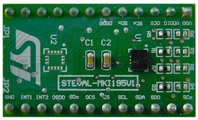 STEVAL-MKI195V1, Sockets &amp; Adapters LSM6DSRX adapter board for a standard DIL24 socket