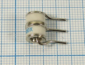 Газовый разрядник\ 650V\20кА/20А\ 8x10\3P\T63-C650X; №4651 разрядник газ\ 650V\20кА/20А\ 8x10\3P\T63