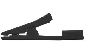 AK 2799 NI / SW, Зажим "крокодил", 3А, 70ВDC, черный, Диап.захвата: макс.8мм, 33ВAC