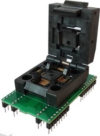 DIP64-TQFP64 12x12 mm 0.5 mm pitch, Адаптер для программирования микросхем (=HTQ6405)