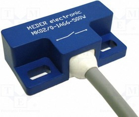 MK02/0-1A66-500W, Геркон, Дальность: 10мм, Pкоммут: 10Вт, 32,4x16,7x10мм, 0,5А