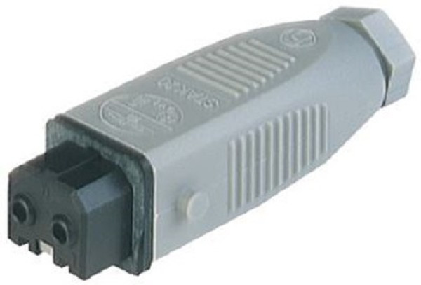 STAK 20, Разъем прямоугольный, ST, вилка, "мама", PIN 2, луженые, IP54, 16А, 250В, на провод STAK 20, Разъем прямоугольный, ST, вилка, "мама", PIN 2, луженые, IP54, 16А, 250В, на провод