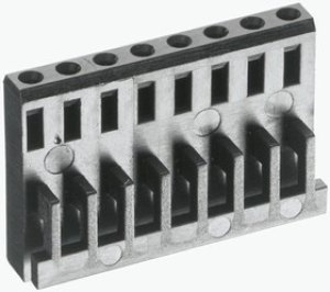 926475-4, AMPMODU MOD IV Female Connector Housing, 2.54mm Pitch, 4 Way, 1 Row