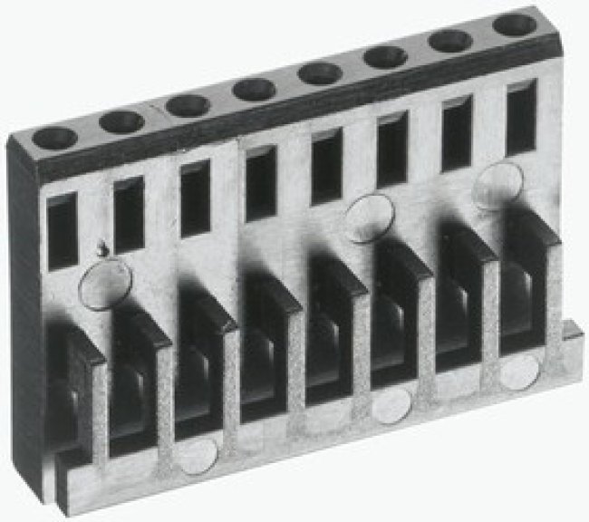 926475-4, AMPMODU MOD IV Female Connector Housing, 2.54mm Pitch, 4 Way, 1 Row 926475-4, AMPMODU MOD IV Female Connector Housing, 2.54mm Pitch, 4 Way, 1 Row