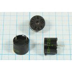 Зуммер магнитоэлектрический с генератором, размер 12x10, напряжение 12В, частота 2.3кГц, контакты 2P