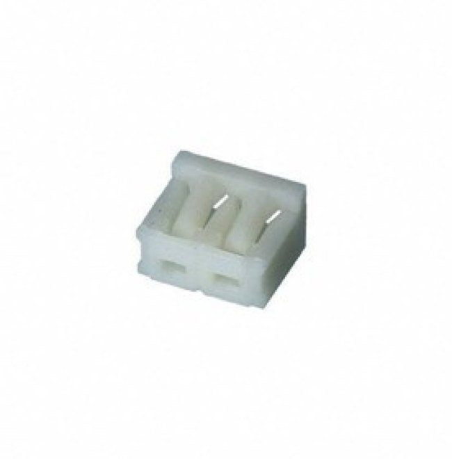 172520-2, Conn Housing PL 2 POS 2.5mm Crimp ST Cable Mount Natural Bag