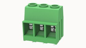 DG136HT-10.16- 03P-14-00A(H), (DG136HT-10.16- 03P-14-00ZH), Винтовой клеммный блок c рельефной обоймой, 3 контакта. Серия DG136HT-10.16 DG136HT-10.16- 03P-14-00A(H), (DG136HT-10.16- 03P-14-00ZH), Винтовой клеммный блок c рельефной обоймой, 3 контакта. Серия DG136HT-10.16