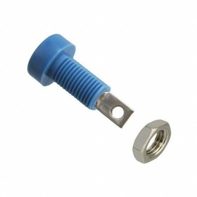 108-0910-001, Test Plugs &amp; Test Jacks BANANA JACK BLUE
