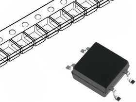 AQY414SJ, Реле: полупроводниковое, Iупр.макс: 3мА, 100мА, макс.400ВAC, 26Ом