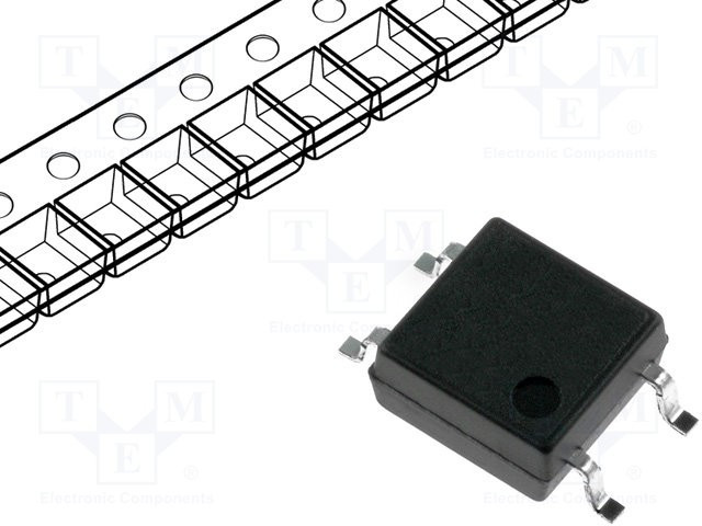 AQY414SJ, Реле: полупроводниковое, Iупр.макс: 3мА, 100мА, макс.400ВAC, 26Ом