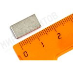 Неодимовый магнит прямоугольник 15х8х1 мм