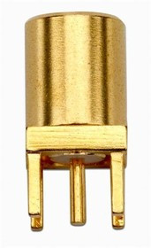 72995, RF Connectors / Coaxial Connectors SMB JACK STRAIGHT PCB RECEPTACLE