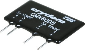 CMX60D5, Реле 3-10VDC, 5A/60VDC